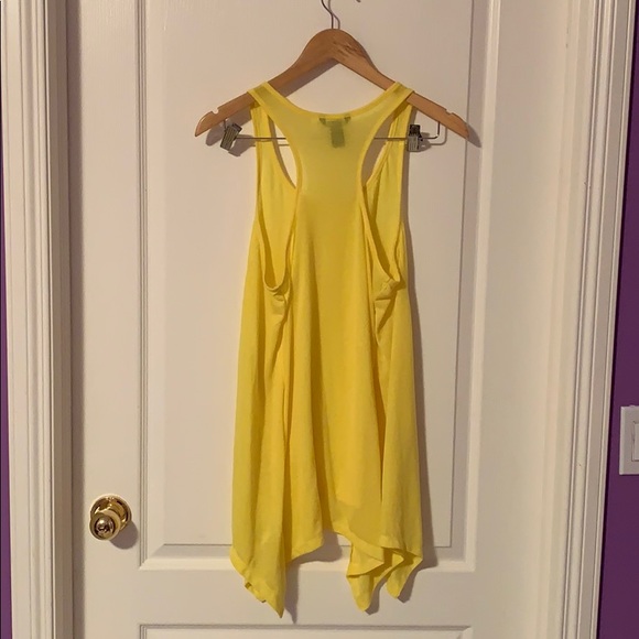Yellow tank top or bathing suit cover - Picture 2 of 3